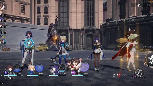 E2 Xueyi with the same team | Honkai: Star rail смотреть онлайн