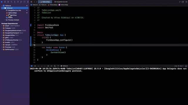 Lesson 1: Project Set Up – SwiftUI To Do List смотреть онлайн