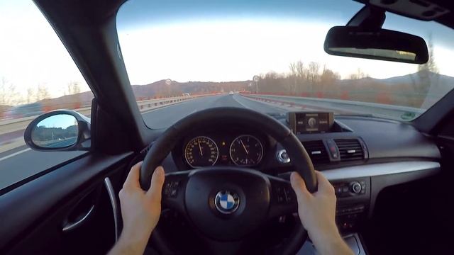 BMW 123d (2009) Drifting POV Test Drive + Acceleration 0-200 Km/h