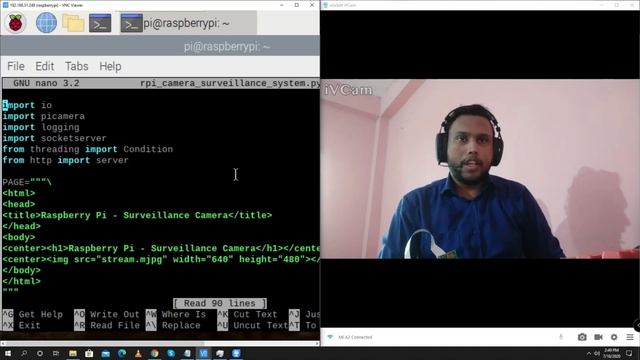 IP cam using raspberry смотреть онлайн
