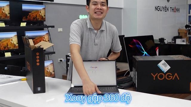 Mở hộp và review nhanh Laptop Lenovo Yoga 7i 16" 2.5K Touch 2in1 - Laptop màn hình cảm ứng siêu đẹp смотреть онлайн