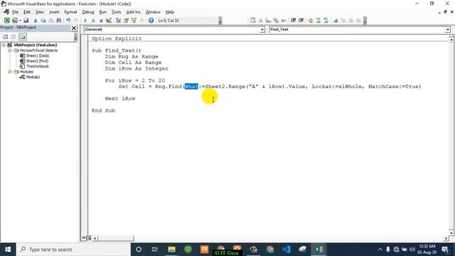How to Lookup a Data using FIND in Excel VBA смотреть онлайн