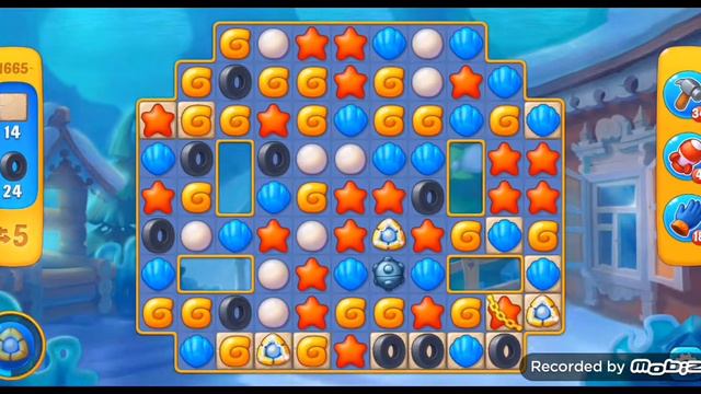 Fishdom Hard Level 1665. NOboosters