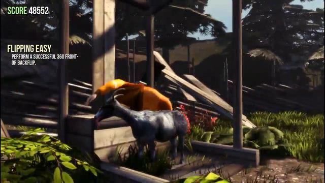 Goat Simulator Gameplay смотреть онлайн
