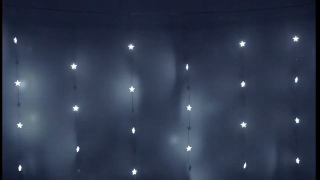 Гирлянда для дома ЗАНАВЕС "Звезды" ш3* в2 м 160 ламп LED, прозр. пров, 8 реж,IP-40, Белый смотреть онлайн