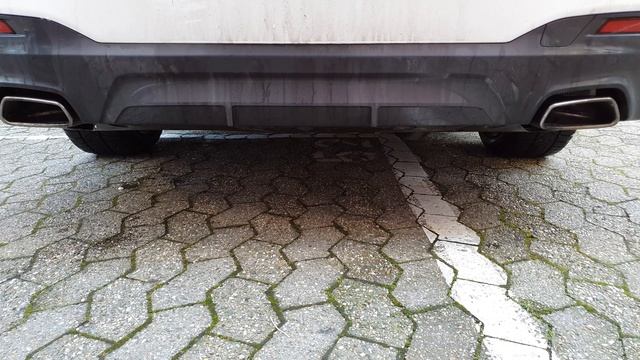 BMW 540d - EXHAUST SOUND - REVS - START UP