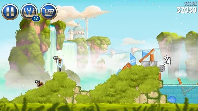 Мультик Игра для детей Энгри Бердс. Прохождение игры Angry Birds [171] серия смотреть онлайн