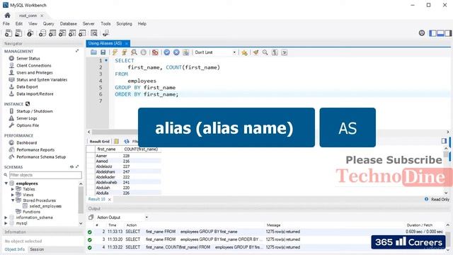 Using Table aliases in a sql - aliases in sql | table alias | column alias multi table joins #27 смотреть онлайн