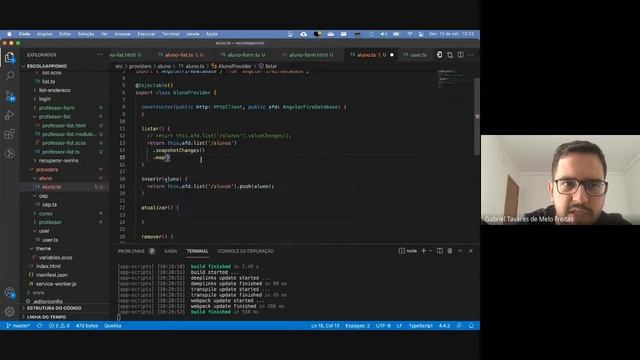 [Ionic] Aula 06 – Providers, Storage, Firebase [Parte 2] смотреть онлайн