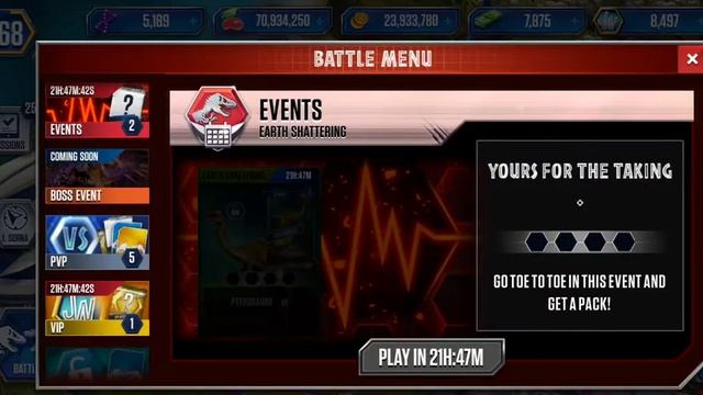 Sorry no audio... lvl 30 spinoraptor (Jurassic World the Game) Ep 5 смотреть онлайн