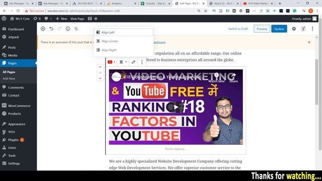 #25 How to Embed a Youtube Video into a Website | Embed Youtube Video (?Video Marketing 2020?) смотреть онлайн