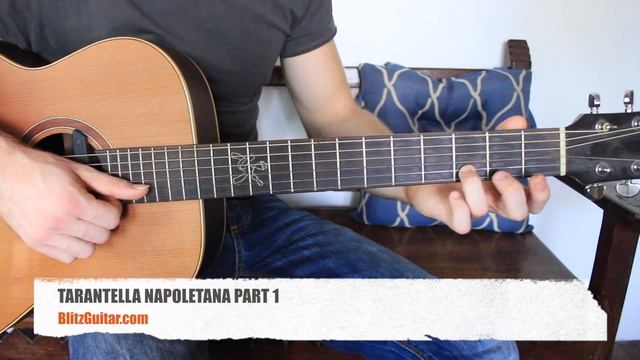 Tarantella Napoletana | Fingerstyle Guitar Lesson. Fingerstyle Tutorial смотреть онлайн