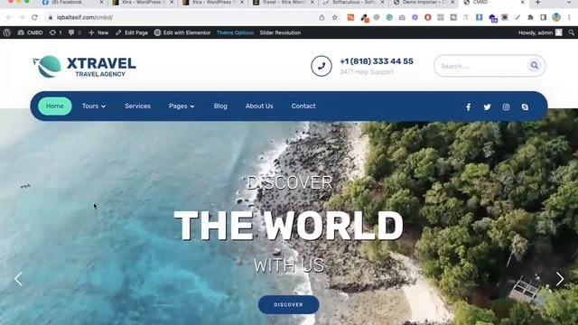 Xtra WordPress theme customize 2023 смотреть онлайн
