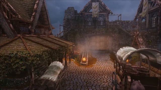 Vivid weathers and Tetrachromatic ENB: Whiterun смотреть онлайн