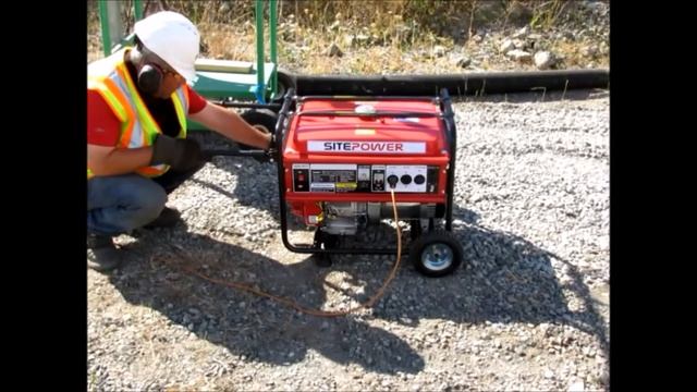 SitePower™ SPG8000 8,000 Watt Portable Generator