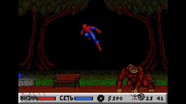 [Rus] Spider Man Vs The Kingpin - Прохождение (Sega Genesis) [1080p60]