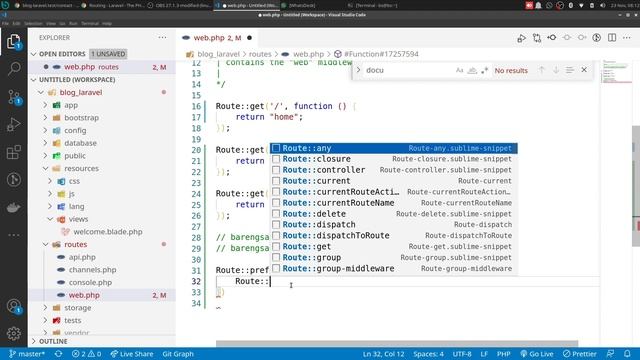 SERI PHP LARAVEL #5 ROUTING (URL) смотреть онлайн