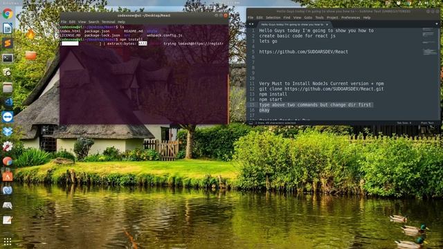 How to install reactjs in ubuntu? смотреть онлайн