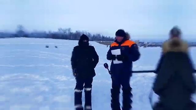 Выходите на лёд только в установленных местах (07.01.2022) смотреть онлайн