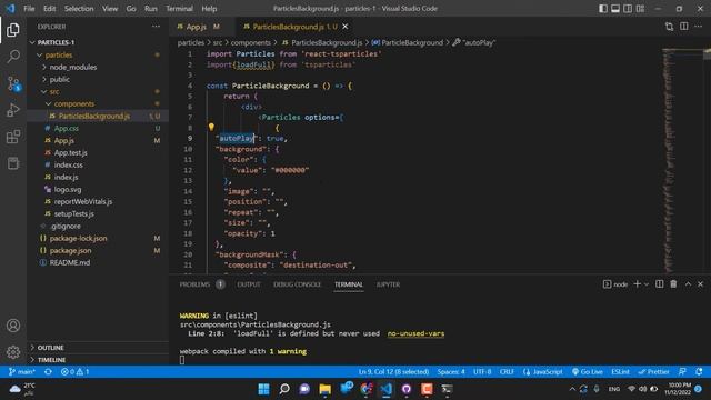 How to create #particles background for website смотреть онлайн