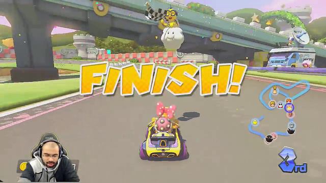 PLAYING ON THE TOILET Mario Kart 8 Online Team Races - Ep 65 W/ TheKingNappy + Friends!