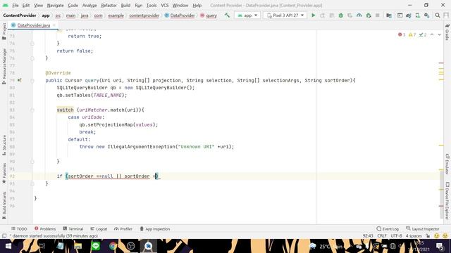 Pertemuan 11 - Content Provider Using SQLite смотреть онлайн