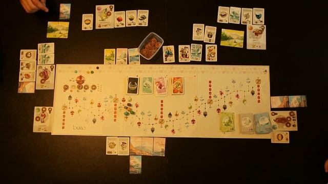 Играем в Tokaido смотреть онлайн