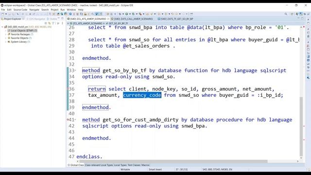 03 Call AMDP in Another AMDP | AMDP, Calling an AMDP Procedure from SQLScript | AMDP & Table Functi смотреть онлайн