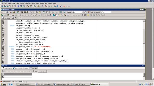 Class 6 Oracle Reports part1 смотреть онлайн