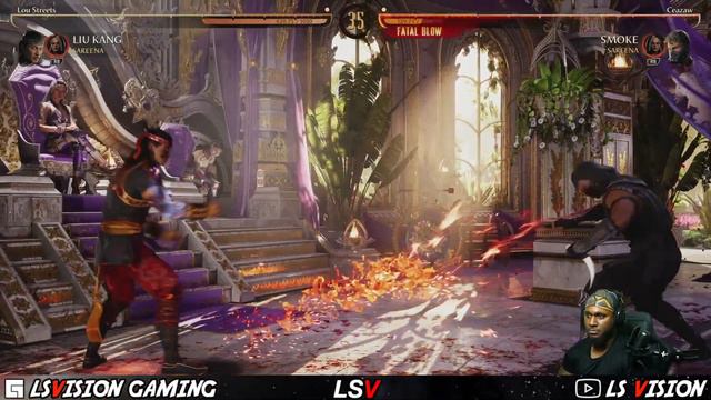 Do THIS To Beat Smoke! (Liu Kang Mortal Kombat 1 Matches) смотреть онлайн