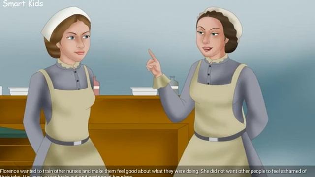 Florence Nightingale | Cartoon for kids | Fairy Tale | Story for Children | Stories for Ki смотреть онлайн