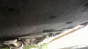 Mitsubishi lancer IX удалили  совсем мертвый катализатор. Обманка лямбда зонда.