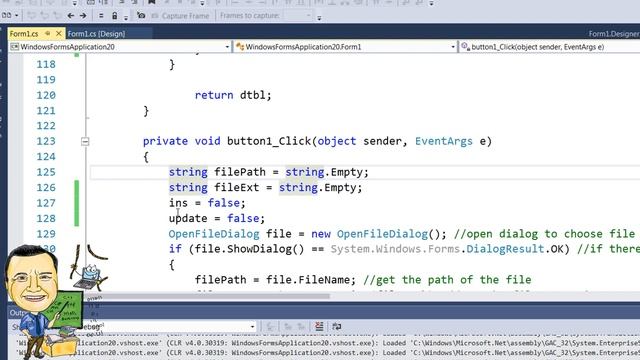 0353 Update Excel File DB C SHARP تعديل بيانات في اكسيل سي شارب смотреть онлайн