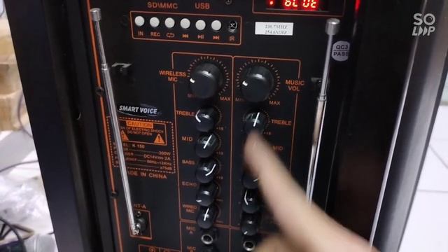 #portablespeaker #portable_speaker #smartvoice 15 in with wireless handle and headset clip on смотреть онлайн