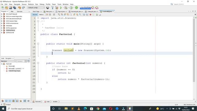9. Ejercicios resueltos de JAVA: FACTORIAL con recursividad смотреть онлайн