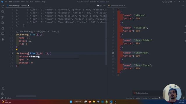 MONGODB TUTORIAL #09 PROJECTION смотреть онлайн