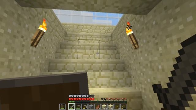 ПОСТРОЕН МОЙ ДВОРЕЦ В ПУСТЫНЕ | MINECRAFT GAME МАЙНКРАФТ ИГРА | Игра без модов в Майнкрафт #12 смотреть онлайн
