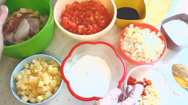 СОЧНАЯ, АРОМАТНАЯ КУРИЦА С АНАНАСОМ/В ДУХОВКЕ и НА СКОВОРОДЕ/На праздник и на каждый день/+2 рецепт смотреть онлайн