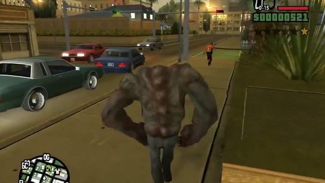 гта,GTA san andreas сан андреас,приколы,угар,танк,лаги,мод смотреть онлайн