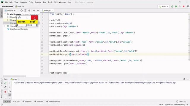 GUI Calendar Using Python | tkinter | Mini Project | For Beginners From Scratch смотреть онлайн