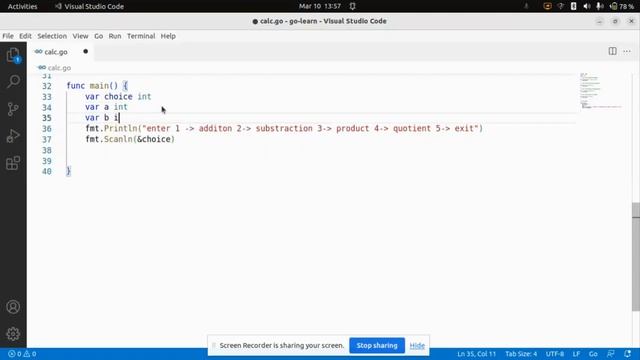 Learning Golang || Calculator Program in Golang смотреть онлайн