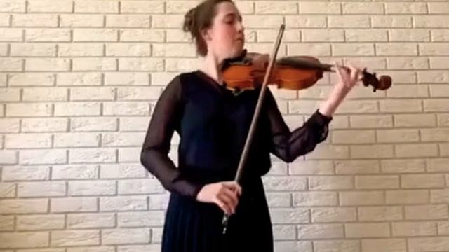 Й.С. Бах. Сарабанда из партиты ре минор.