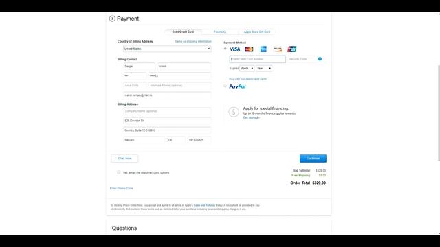 Как заказать iPad с Американского сайта Apple? Заказ через бандерольку! Заполнение декларации смотреть онлайн