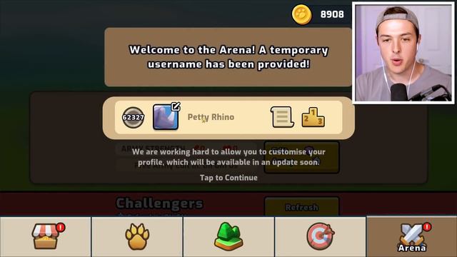 Upgrading NOOB to GOD in ANIMAL MERGER смотреть онлайн
