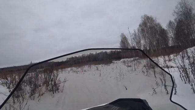 Первый выезд на снегоходах смотреть онлайн