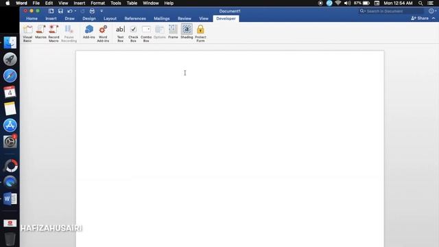 How to Enable Developer Option for Macbook in MS Word 2019 смотреть онлайн
