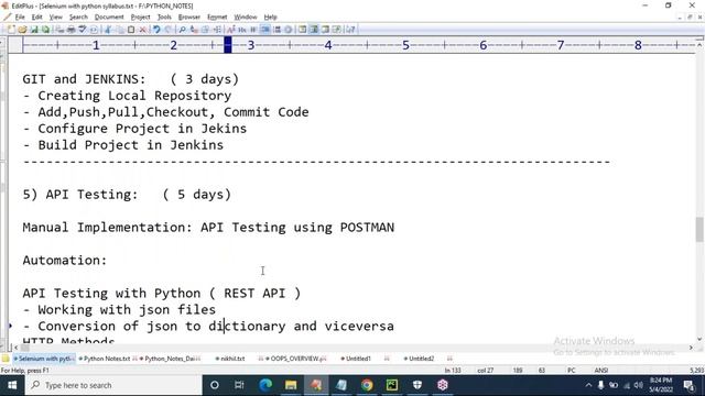 SELENIUM with PYTHON tutorials || Demo - 2 || by Mr. Nikhil Raju On 04-05-2022 @8PM IST смотреть онлайн