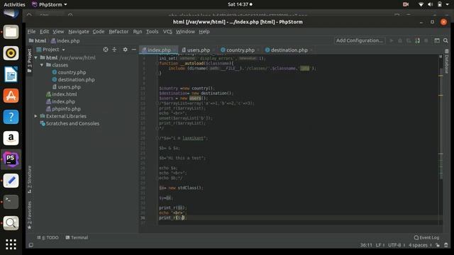 PHP magic method (__clone()) смотреть онлайн
