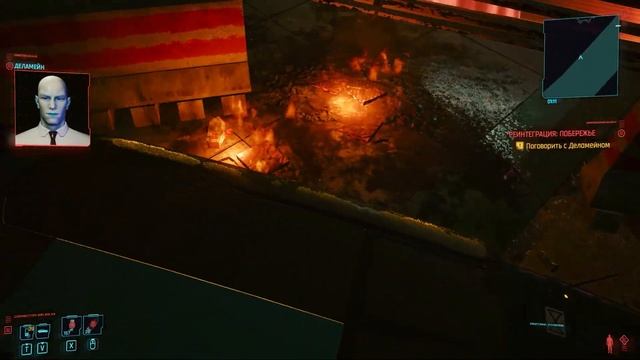 Cyberpunk 2077. Деламейн. Квесты "Реинтеграция" и "Реанимация". Полное прохождение. Все концовки. смотреть онлайн