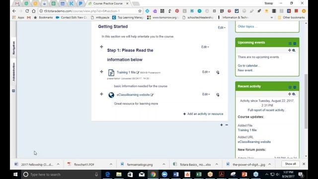 Totara Basics How to Set up Your First Course смотреть онлайн